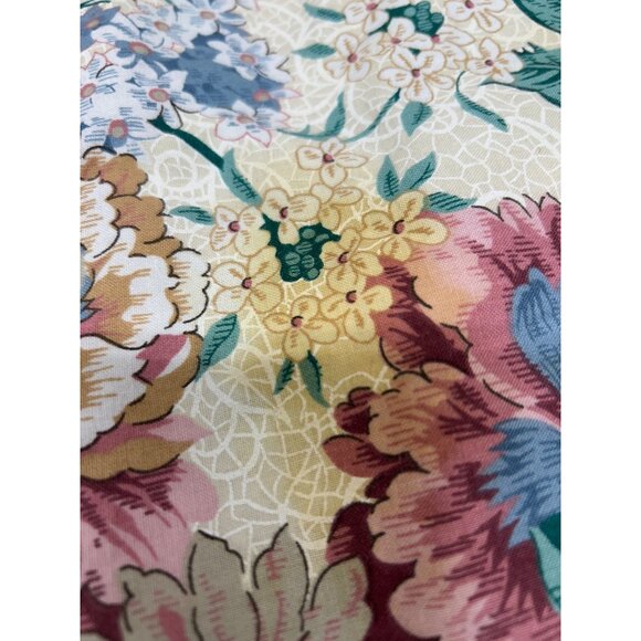 Floral Cotton Table Placemats With Vintage-Inspired Design Set Of 4 17"x12" Mult - Picture 5 of 5